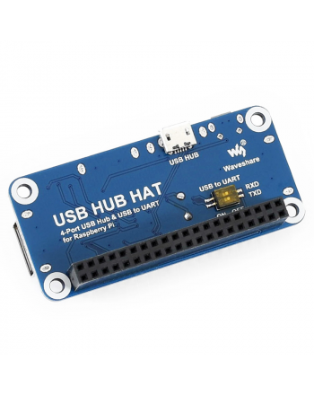 丢石头 树莓派扩展板 4路USB集线器 USB扩展板 USB HUB HAT